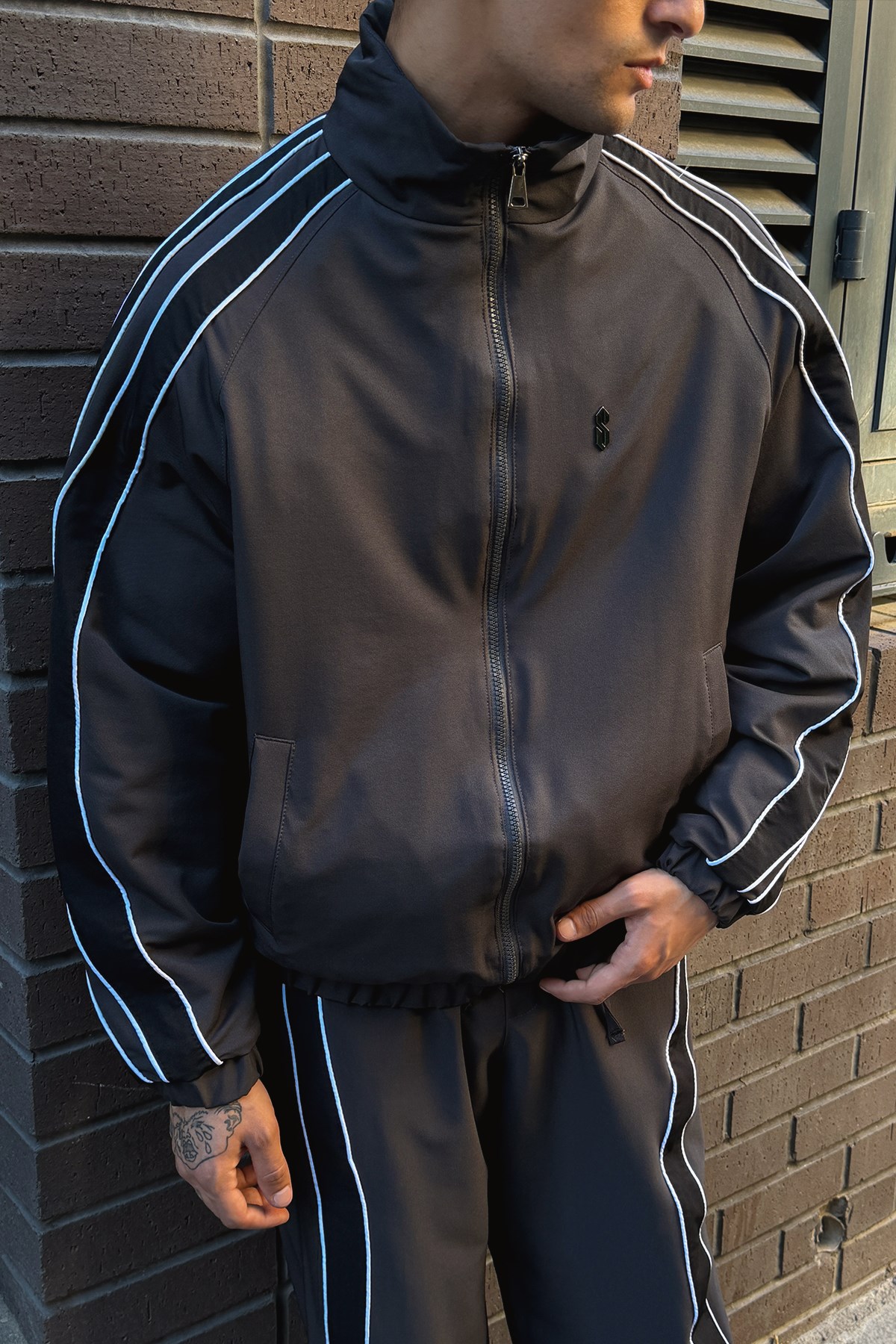 FW Charcoal Tracksuit