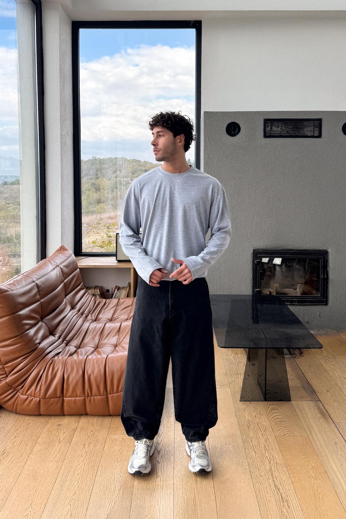 Baggy Jean Siyah