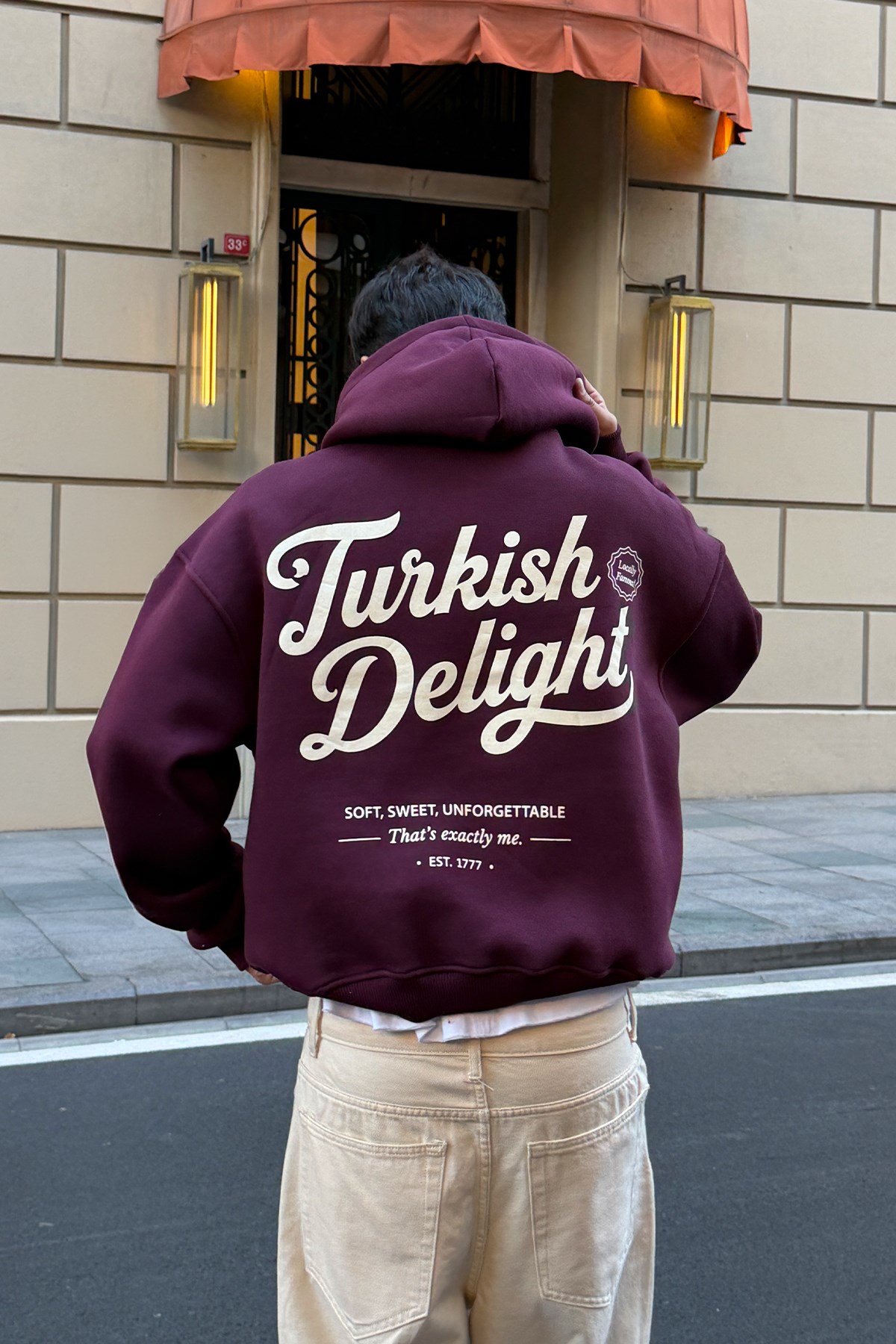 Turkish Delight Burgundy Hoodie