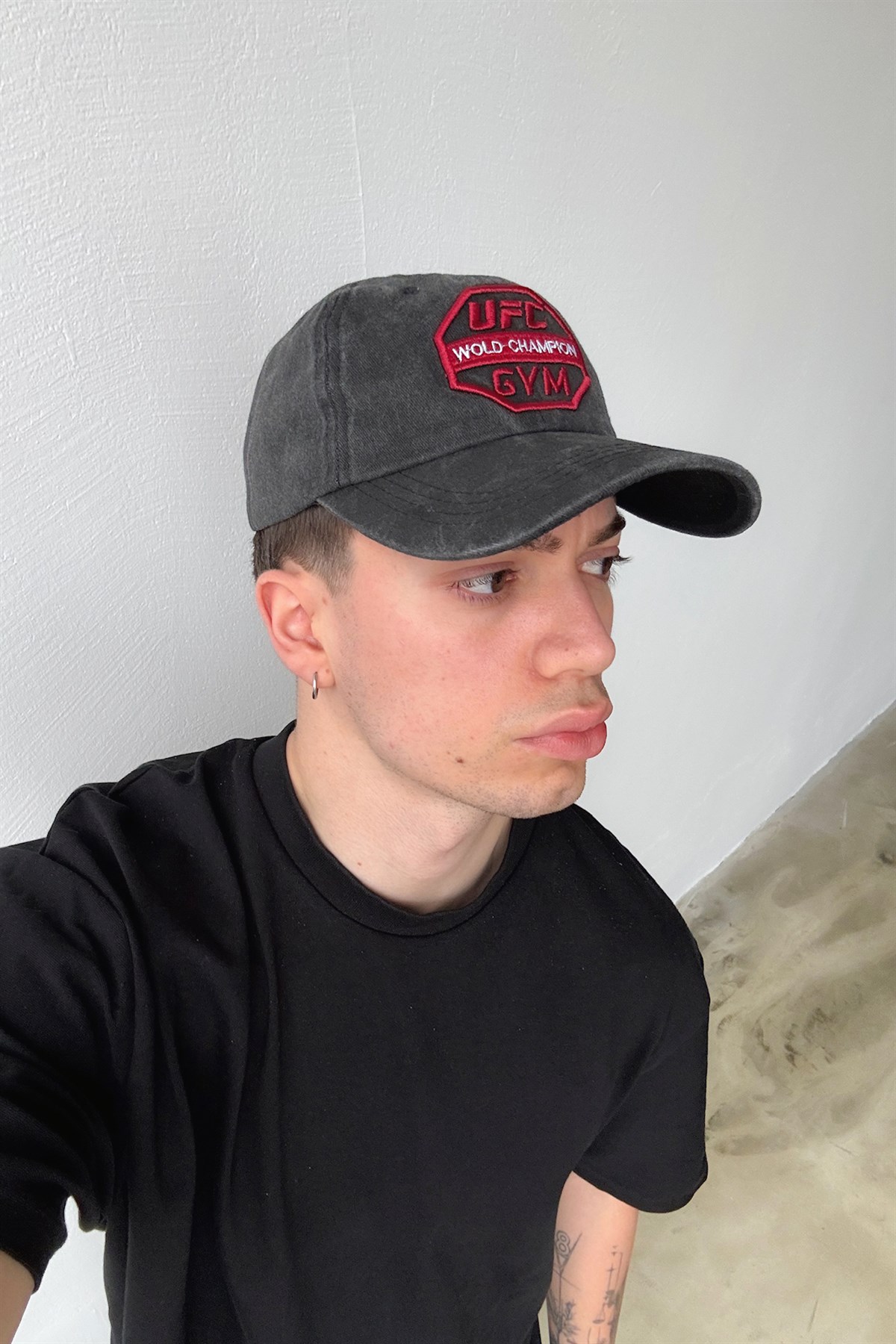 UFC Nakışlı Şapka