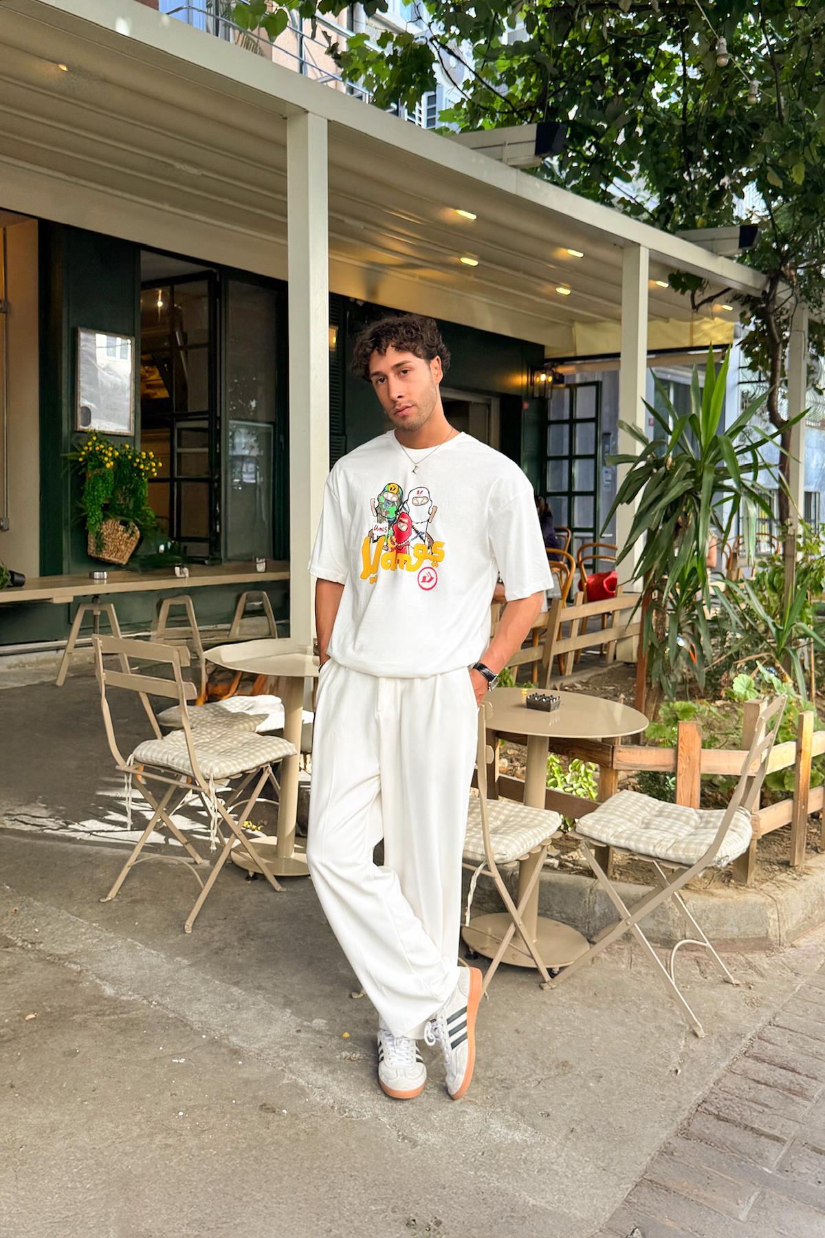 Vms Ninja Baskılı Siyah Tshirt