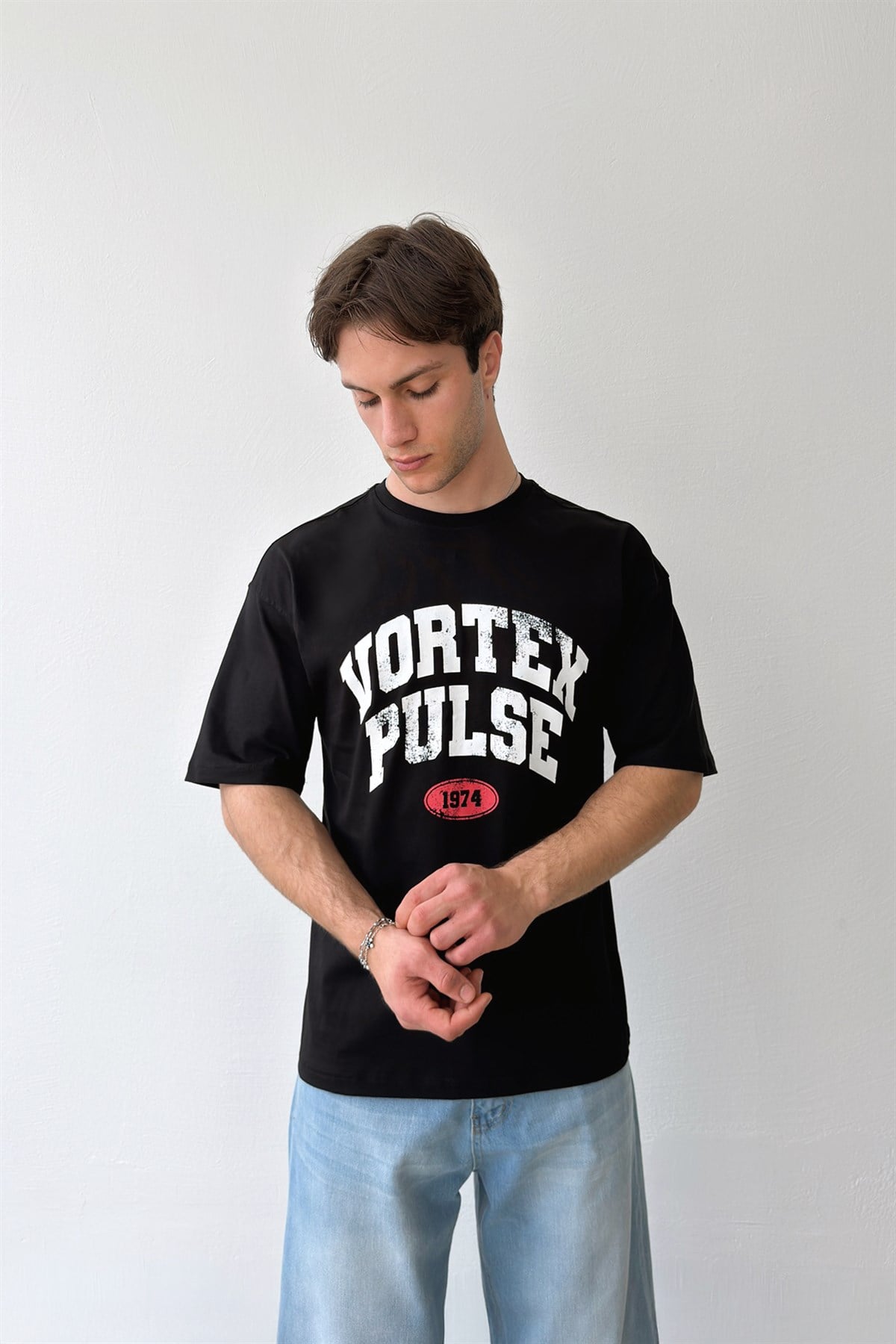 Vortex Pulse Baskılı Tişört