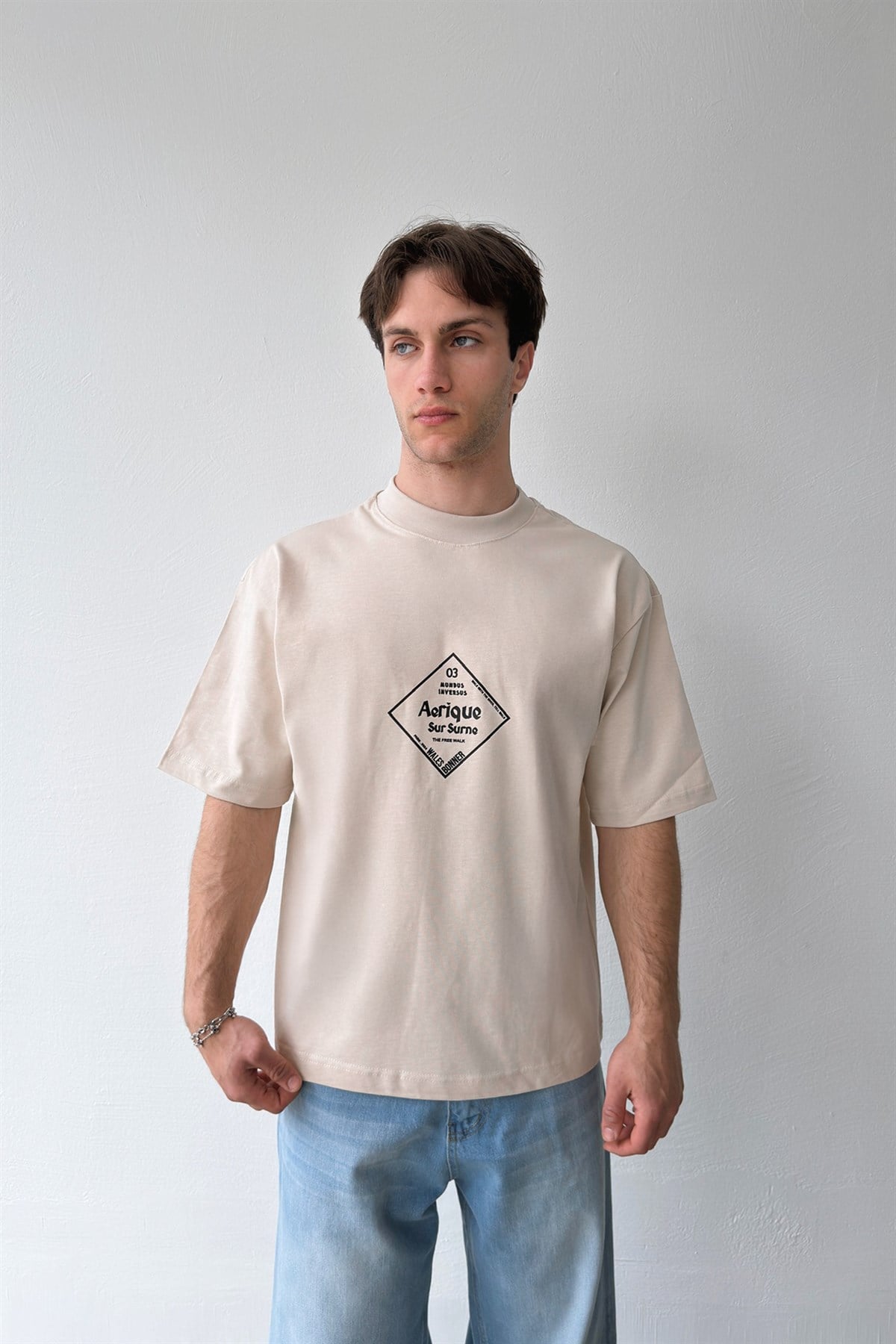 Wales Bonner Baskılı Tişört