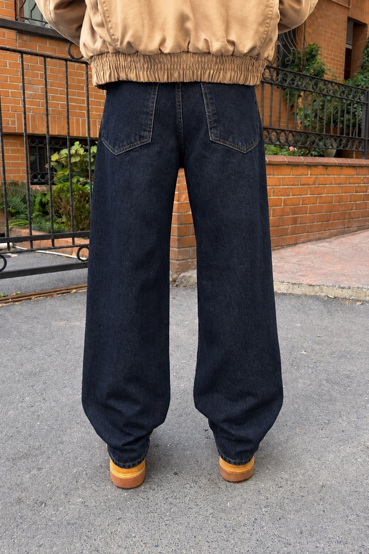 Washed Baggy Jean