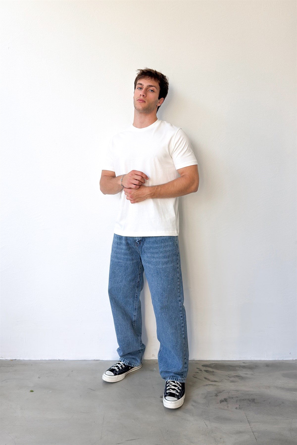 Washed Baggy Jean