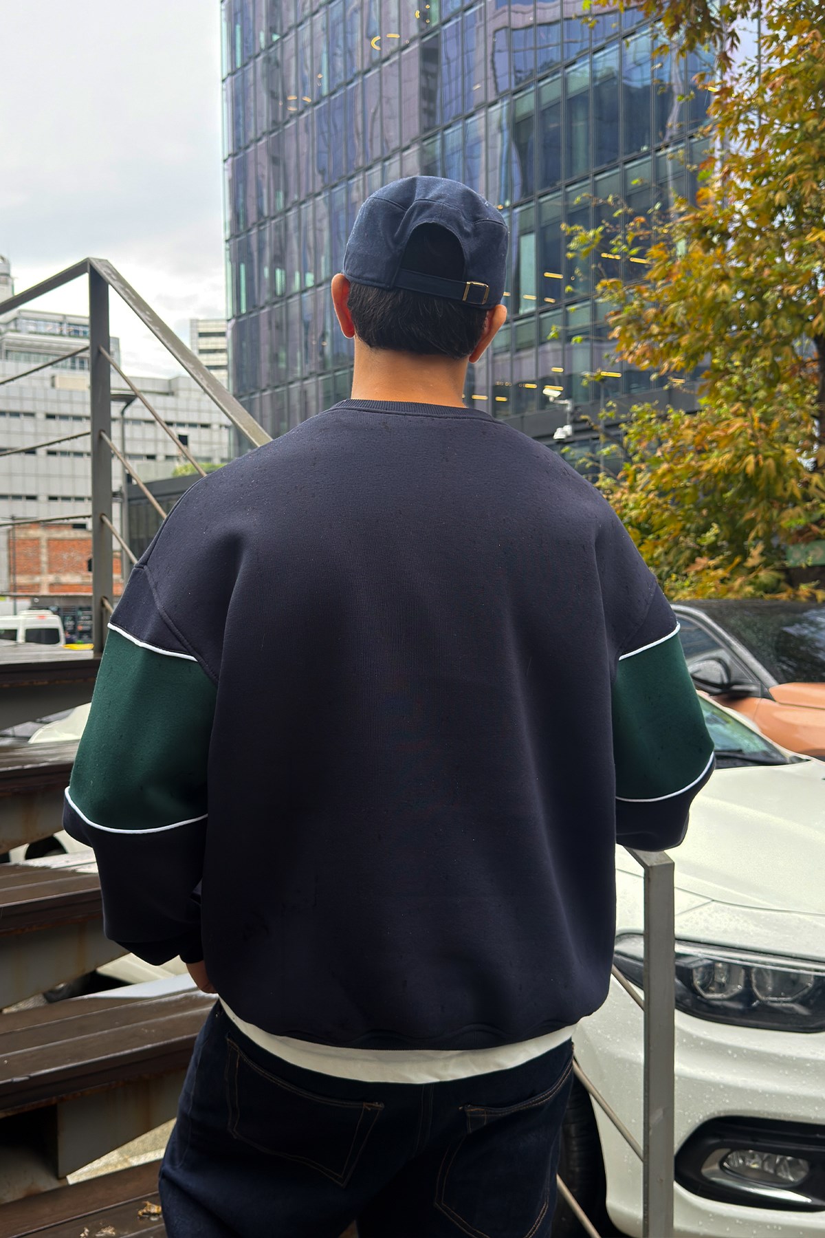 Arcade Navy Sweat