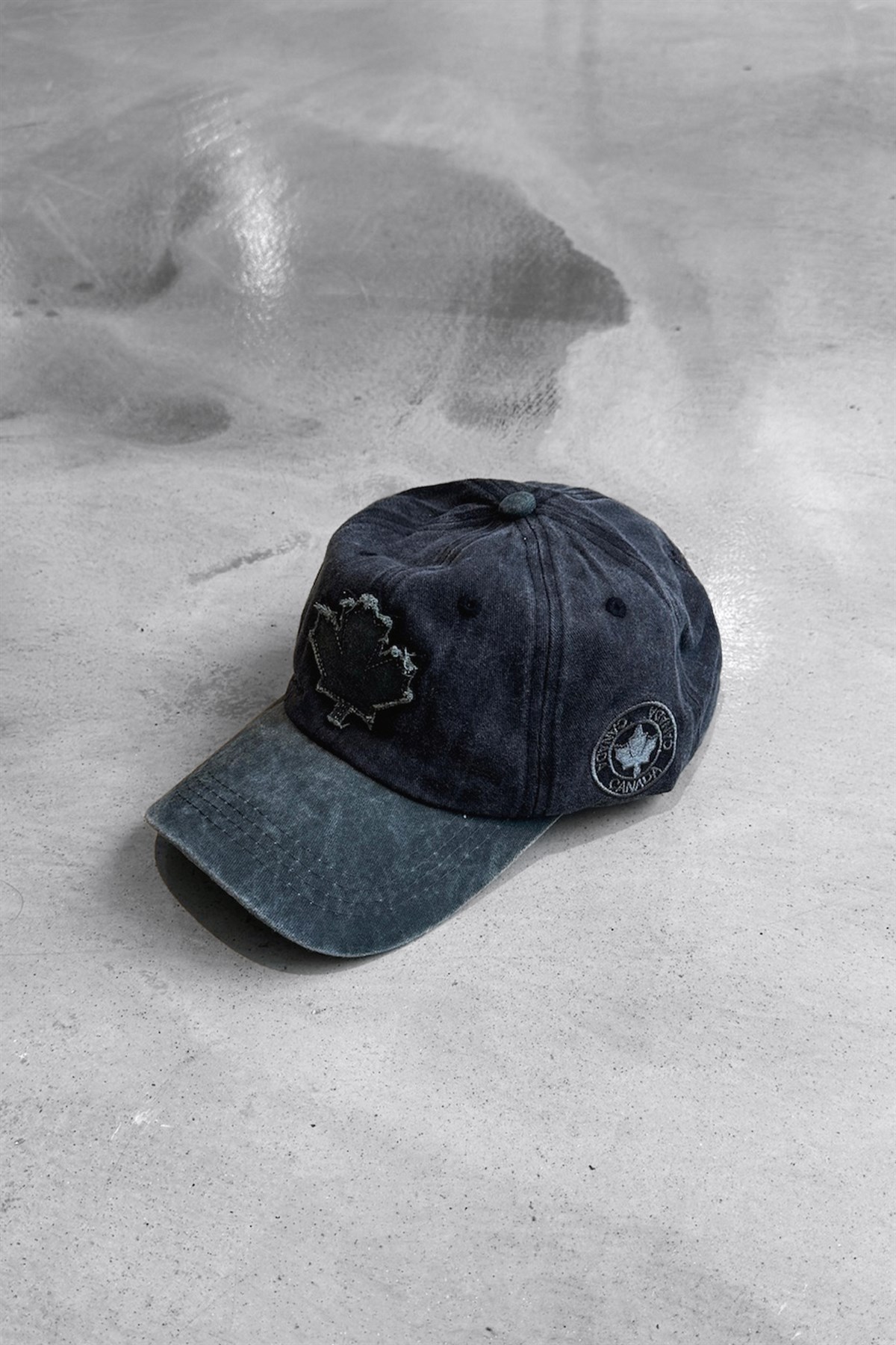 Yaprak Nakışlı Şapka