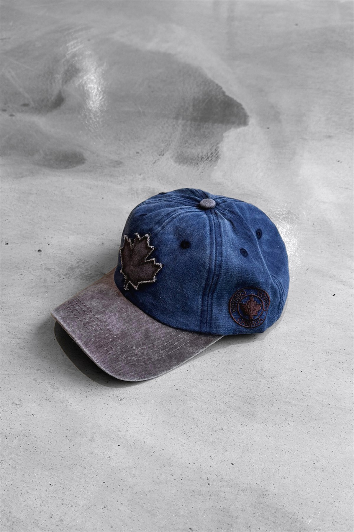 Yaprak Nakışlı Şapka