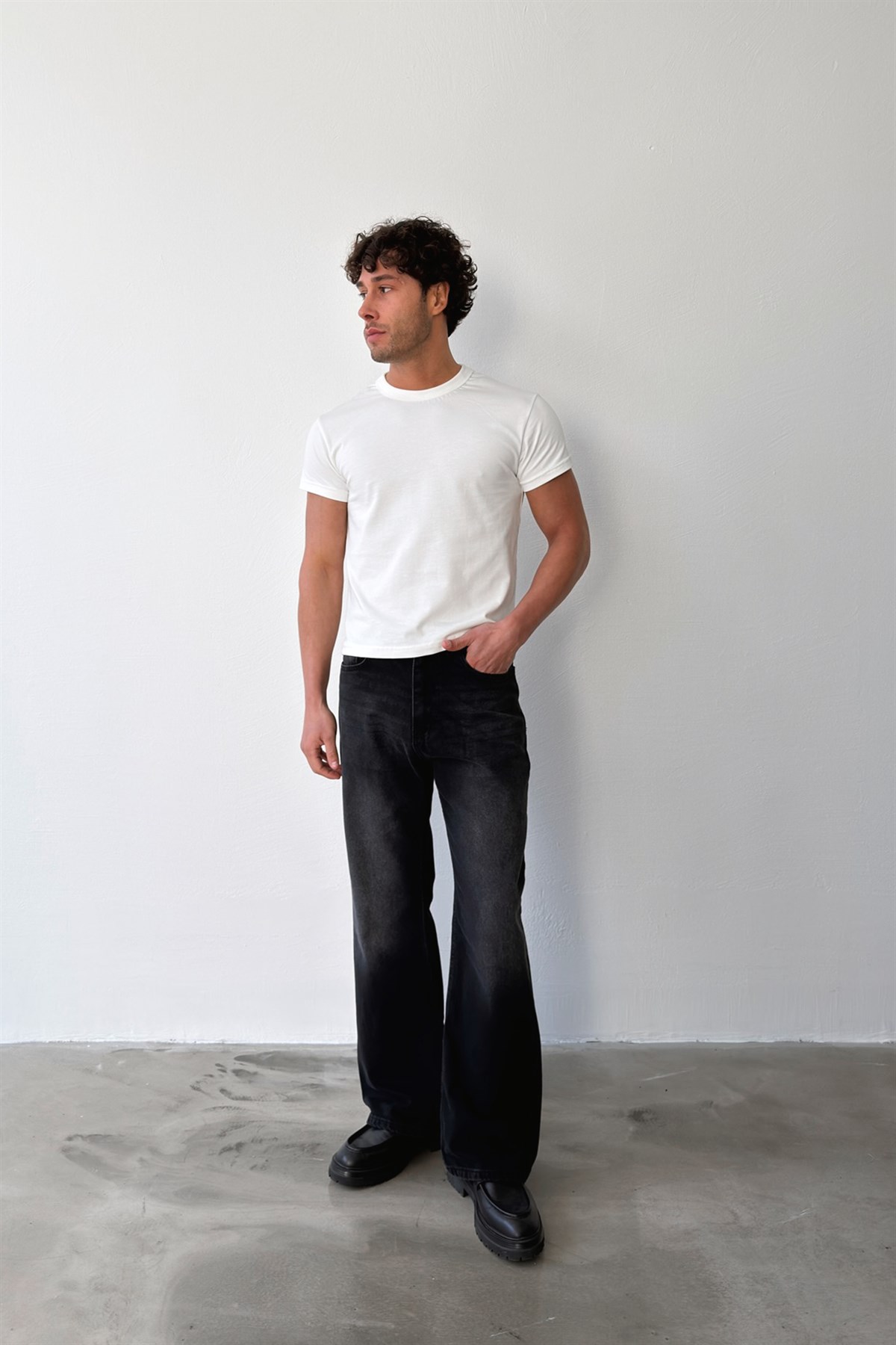 Smoke Fade Flare Fit Jean