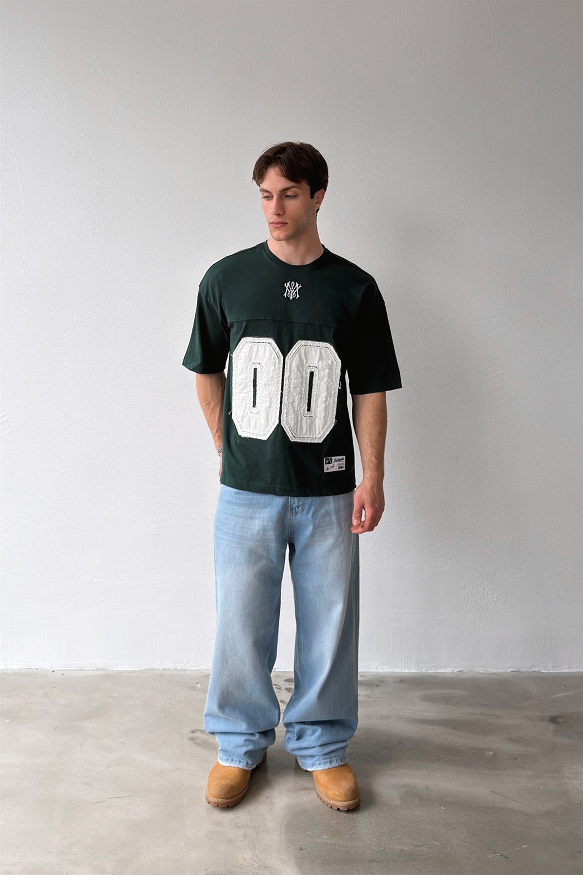 Zero Ön Nakış Detay Tişört