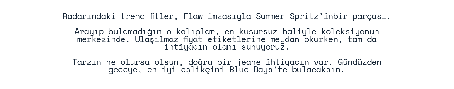 Blue Days
