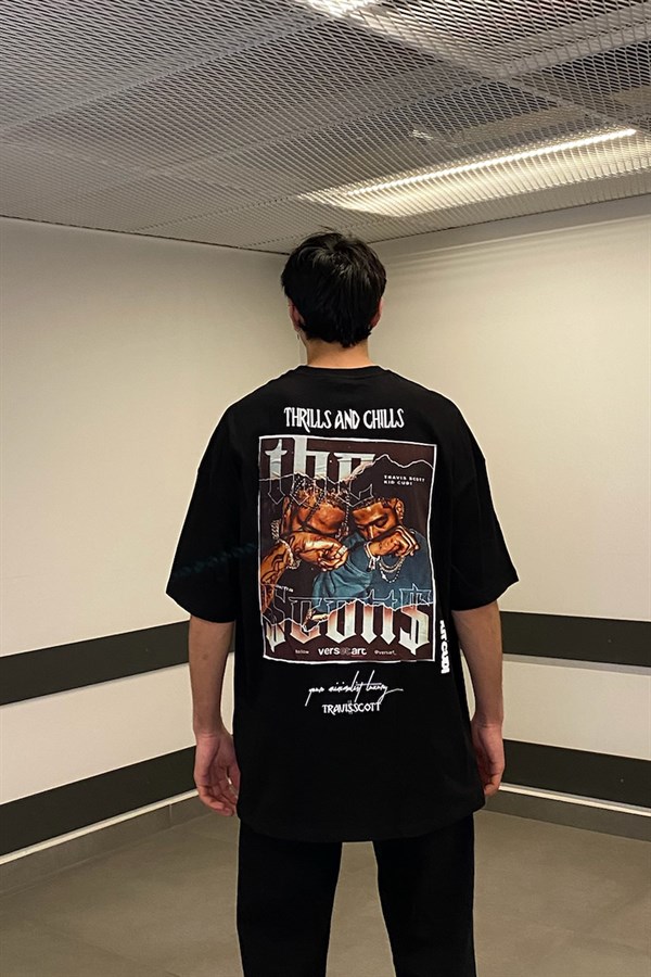 Astrolworld Oversize Printed Tshirt