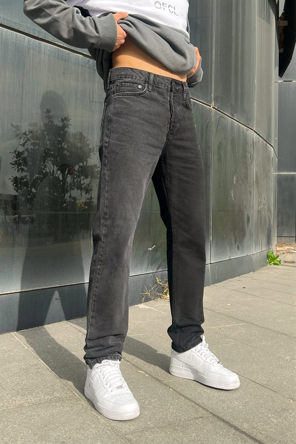 Basic Antrasit Regular Fit Jean