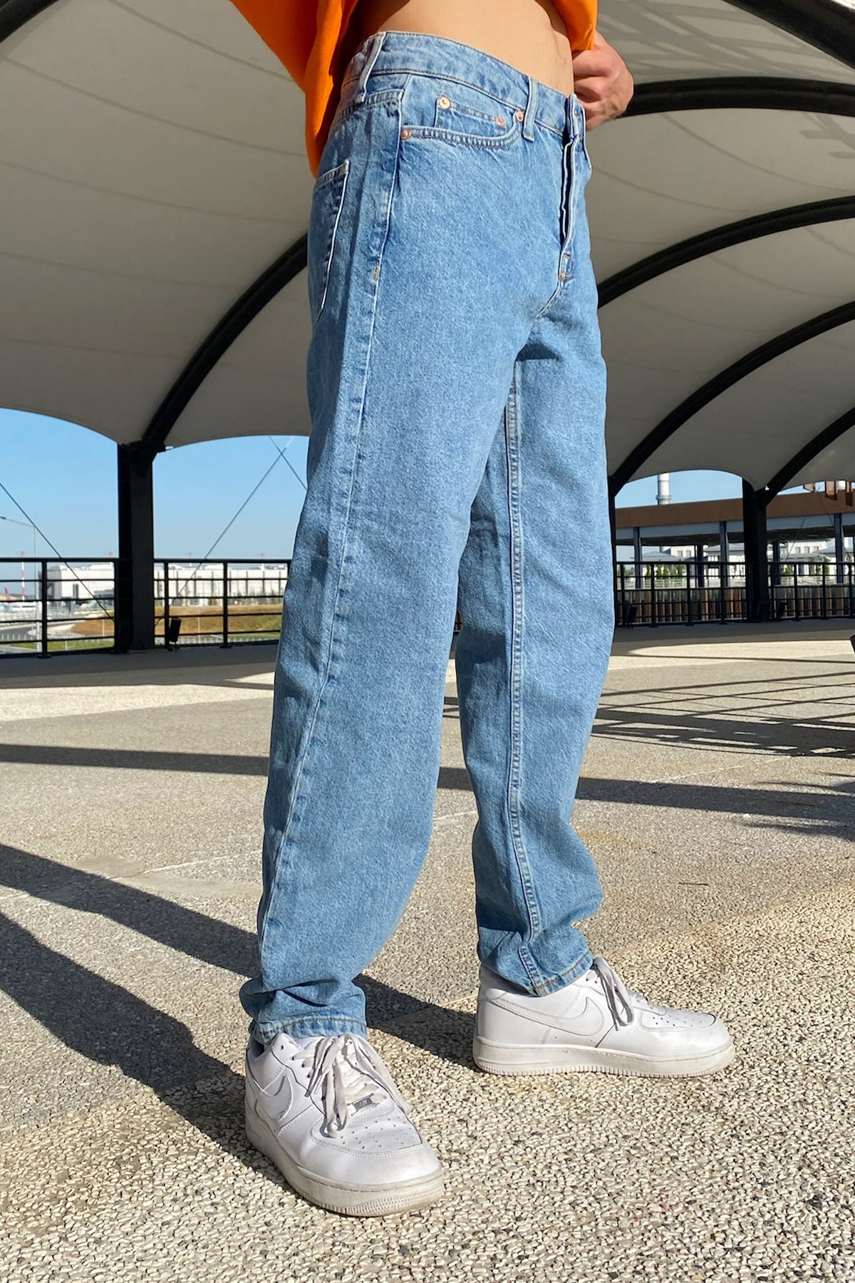 Basic Açık Mavi Regular Fit Jean - Flaw Wears