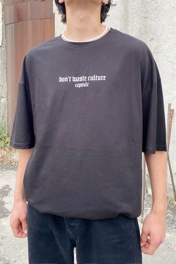Culture Capsule Baskılı Oversize Tshirt