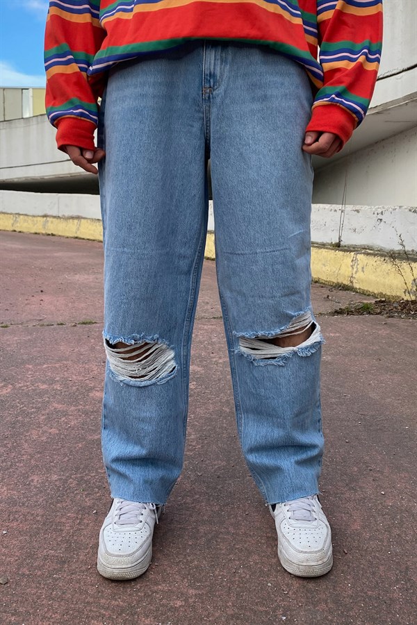Cut Leg Oversize Premium Losse Fit Jean