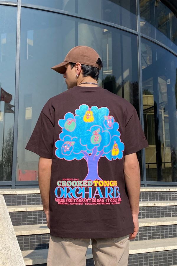 Fruit Tree Oversize Printed Tshirt