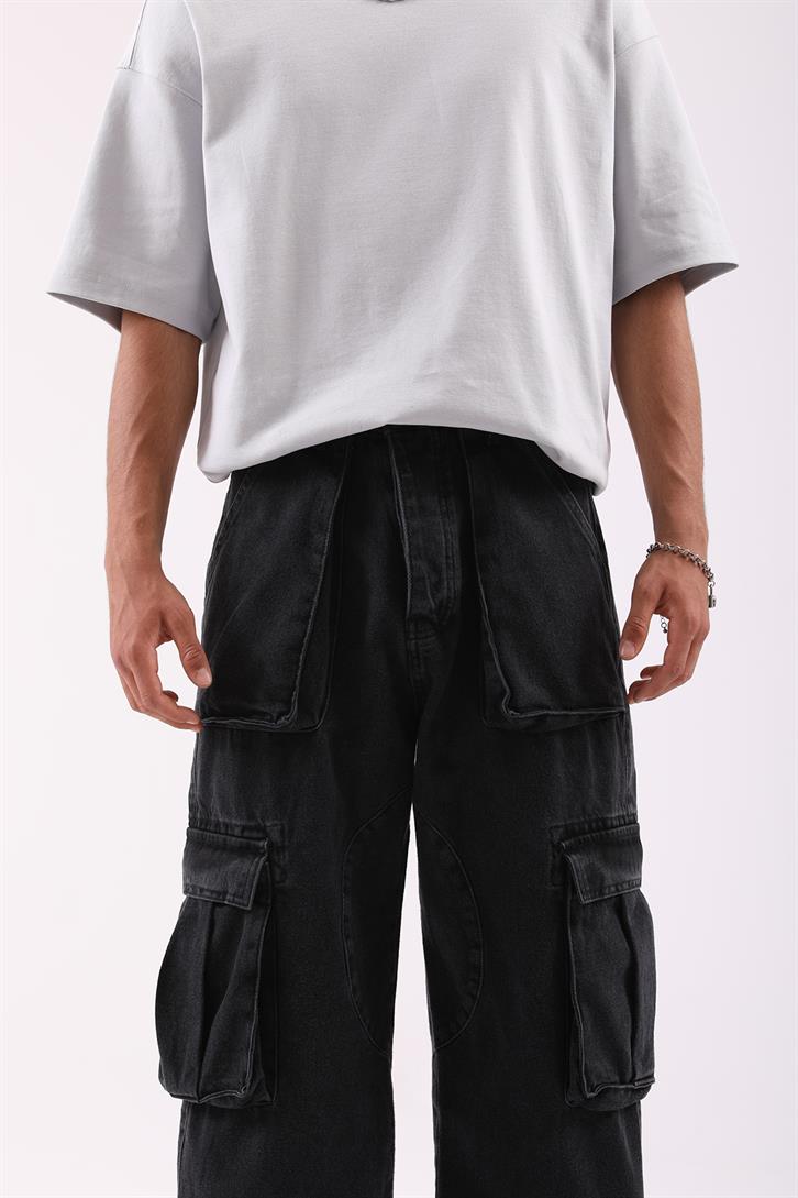 Full Pocket Baggy Pantolon