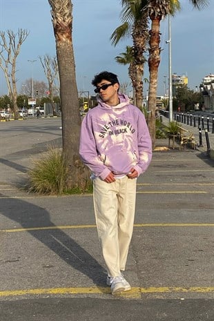 Global Warning Oversize Tie-Dye Hoodie