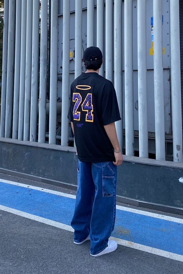 Kobe Oversize Siyah Forma
