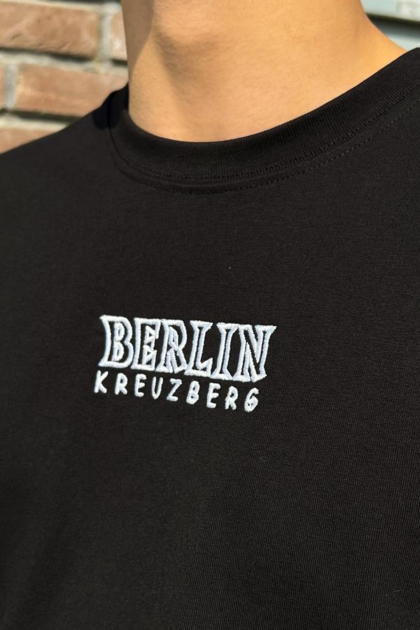 Kreuzberg Nakışlı Oversize Tshirt