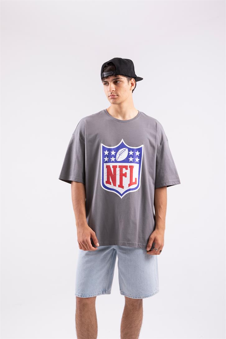 NFL Baskılı Oversize Tshirt