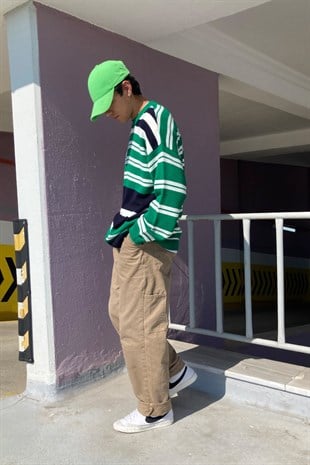 Striped Oversize Sweater