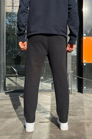 Basic Siyah Premium Kumaş Pantolon