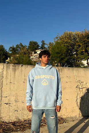 Dropouts Nakışlı Oversize Sweatshirt
