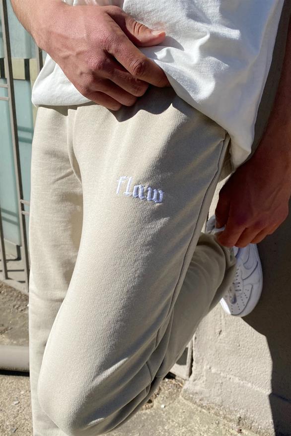 Flaw Atelier Nakışlı Taş Outfit Eşofman Altı