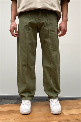 Garnille Green Losse Fit Pant