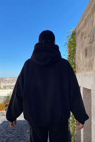 GÜL BASKILI OVERSIZE EŞOFMAN TAKIMI