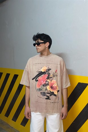 Lily Printed Oversize Tshirt