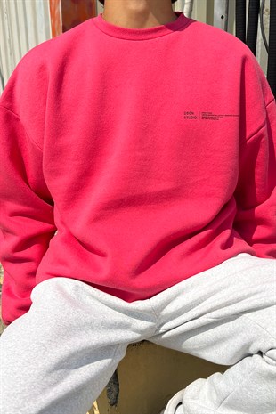 Mini Chest Logo Oversize Sweatshirt