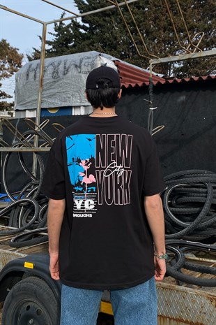 N.Y City Oversize Printed Tshirt