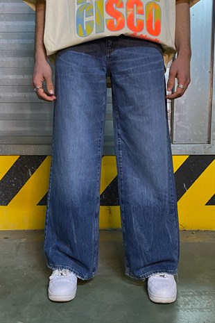 Navy Blue Extra Baggy Jean
