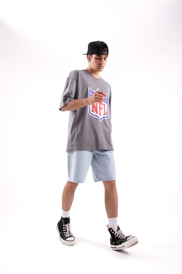 NFL Baskılı Oversize Tshirt