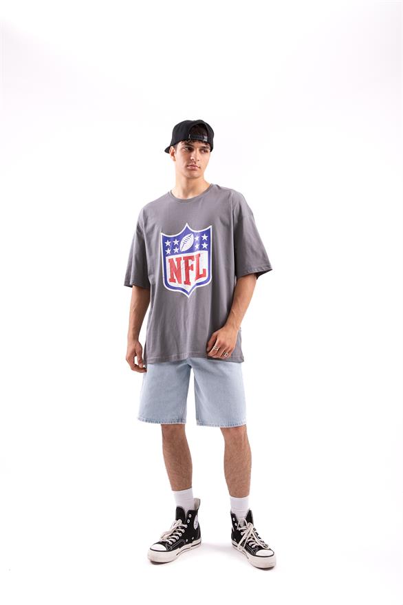 NFL Baskılı Oversize Tshirt