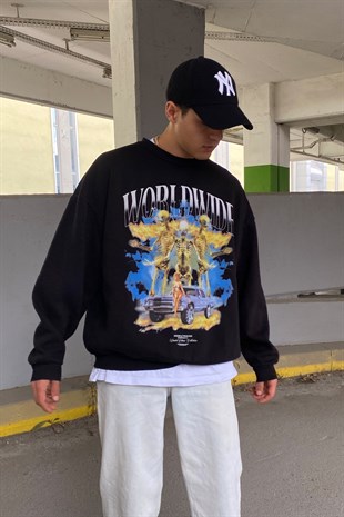 Ofcl. LA Printed Oversize Hoodie