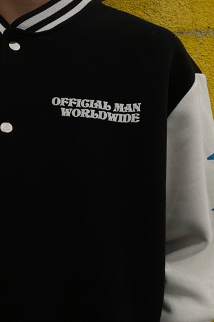 Official BM Sparkle Siyah Kolej Ceket
