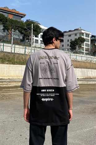 Own Rules Oversize Printed Tshirt