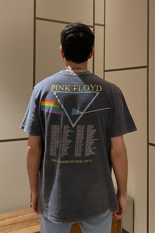 Pink Floyd Oversize Acid Wash Tshirt