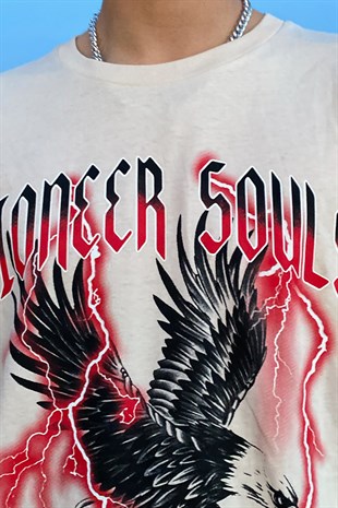 Pioneer Souls Oversize Printed Tshirt