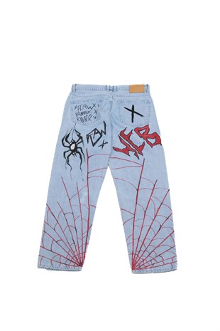 Spider Web Custom Pants
