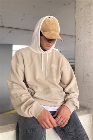YAZI BASKILI HOODIE