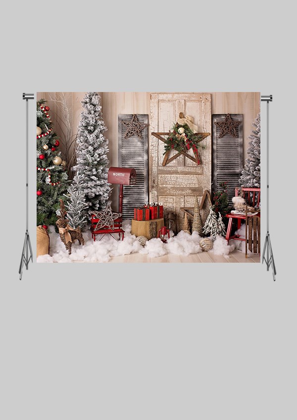 KATLANIR KIRIŞMAZ KUMAŞ - 2 EN 1.5 MT BOY - Nostaljik Ev Salonu ve Noel  - FABRIC BACKDROP - Stüdyo Fonu