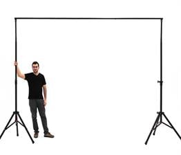 Ayarlanabilir Kalın Ayaklı Fon Standı