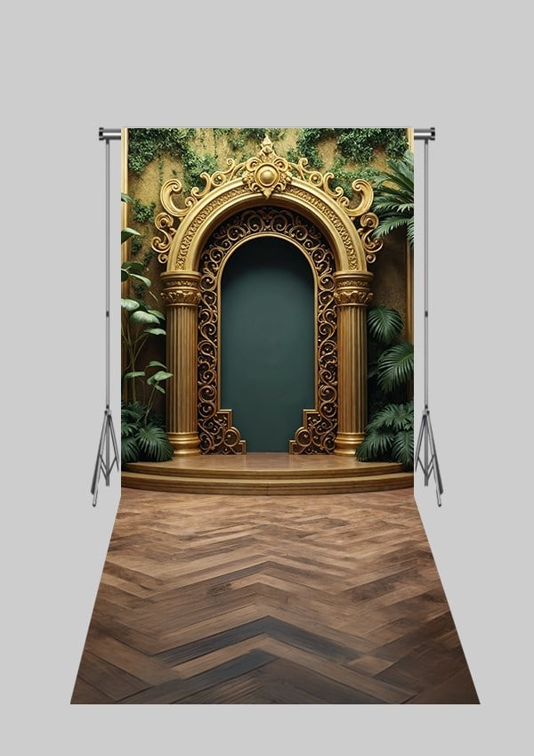 2X4 MT Mezuniyet- Okul - Kütüphane Temalı Üç Boyutlu Kumaş Fotoğraf Fonları 5 - Fabric Photography Backdrop 