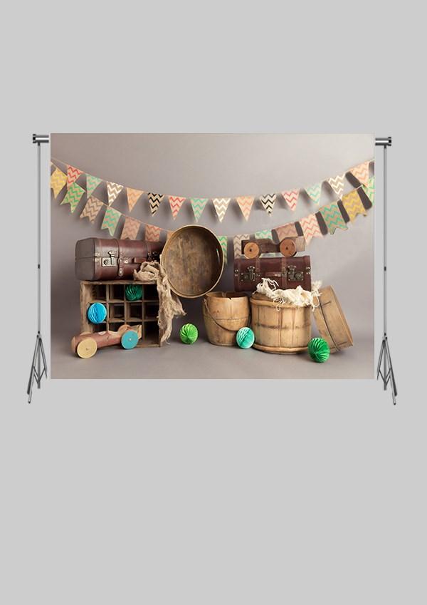 KATLANIR KIRIŞMAZ KUMAŞ - 2 EN 1.5 MT BOY - Çocuk Fonu - Travel Sepet ve Tatil  - FABRIC BACKDROP - Stüdyo Fonu