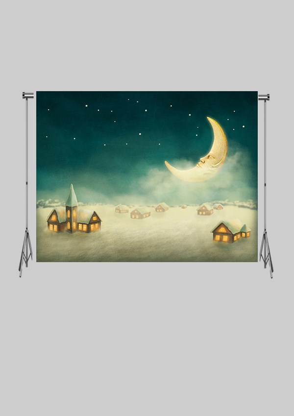 KATLANIR KIRIŞMAZ KUMAŞ - 2 EN 1.5 MT BOY - Kış Uykusu - FABRIC BACKDROP - Stüdyo Fonu